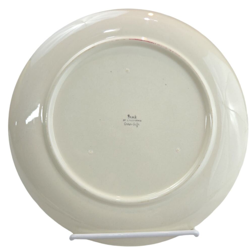 Brock of California | California Farmhouse Yellow Plate | Size 11 inches - Picture 3 of 4
